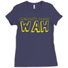 Wah (Waluigi's Voice) Ladies Fitted T-Shirt