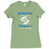Granddad is my Name Fishing Is My Game Ladies Fitted T-Shirt