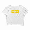 razor sharp records Crop Top