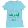 life is short take the trip buy the shoe Ladies Fitted T-Shirt