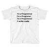 Revolution I Write Code Toddler T-shirt