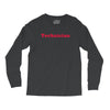 technician t shirt technics parody dj vinyl 1200 hip hop illest techno Long Sleeve Shirts