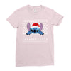 ugly stitch christmas Ladies Fitted T-Shirt