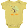 never forget Baby Bodysuit