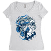 fresh life Women's Triblend Scoop T-shirt