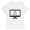 keep calm and watch gilmore girls V-Neck Tee