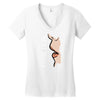 come here Women's V-Neck T-Shirt