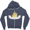 seven finger discount Zipper Hoodie