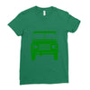 defender land rover Ladies Fitted T-Shirt