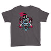 mr topstache vs jthree Youth Tee