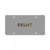 uk grime License Plate