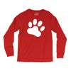 paw sticker vinyl decal Long Sleeve Shirts