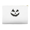 pumpkin face Accessory Pouches