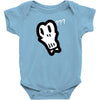 bad skull Baby Bodysuit