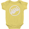 bass guitar rockband Baby Onesie