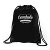 undisputed cornhole champion Drawstring Bags