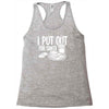 i put out for santa claus Racerback Tank