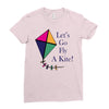 fly a kite Ladies Fitted T-Shirt