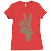 peace to africa Ladies Fitted T-Shirt