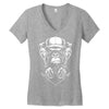 monkey Women's V-Neck T-Shirt