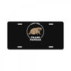 save the trash pandas License Plate