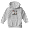 united color of frenchies Youth Hoodie