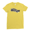 hot rod 1, ideal birthday gift or present Ladies Fitted T-Shirt