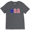 american freedom flag V-Neck Tee