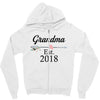 Grandma est.2018 Zipper Hoodie