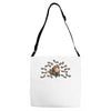 army of squirrels Adjustable Strap Totes