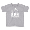 born to run forced to work Toddler T-shirt