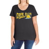 cereal killer 1 Ladies Curvy T-Shirt