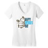 happy father&rsquo;s day Women's V-Neck T-Shirt