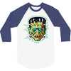 vintage frankenstein mask 3/4 Sleeve Shirt
