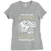 It is Not Just A Hobby It is My Escape From Reality Ladies Fitted T-Shirt