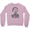 new rocky balboa movie mickey you're a bum Crewneck Sweatshirt