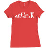 zombie evolution Ladies Fitted T-Shirt