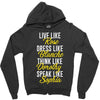 be golden Zipper Hoodie