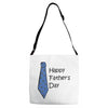 happy father's day Adjustable Strap Totes