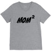 mom squared V-Neck Tee