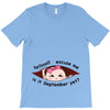 September Peeking Out Asian Baby Girl T-Shirt