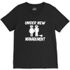 under new management stag night wedding mens V-Neck Tee