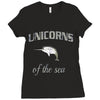 narwhal Ladies Fitted T-Shirt