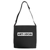 Anti Social Adjustable Strap Totes