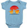 Samurai Sunset Baby Bodysuit