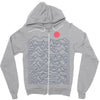 mountain line Zipper Hoodie