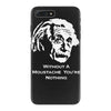 without a moustache einstein proud hirsute mustachioed grooming iPhone 7 Plus Case