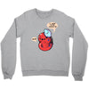 virus loves you this much Crewneck Sweatshirt