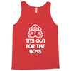 tits out for the boys Tank Top