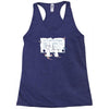take over the world Racerback Tank